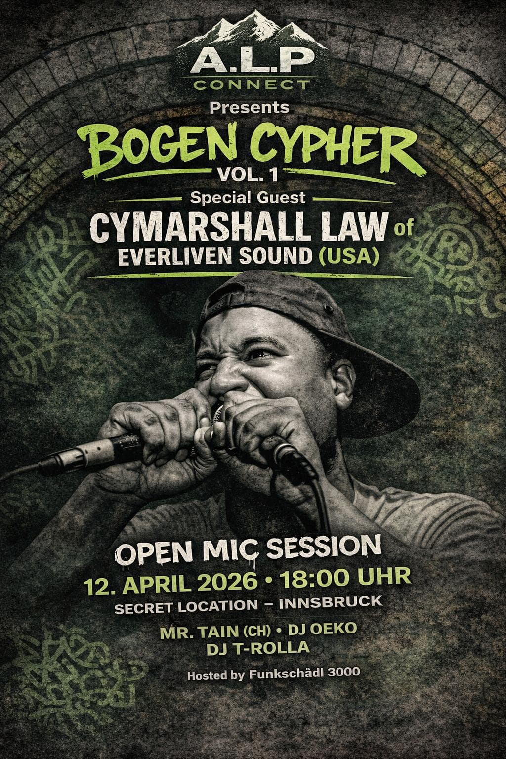 Open Cypher w/ Cymarshall Law (US)